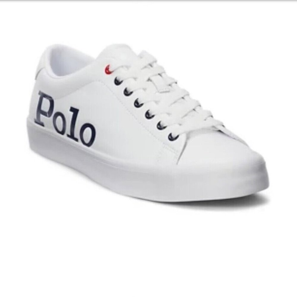 NWOB Polo Ralph Lauren Longwood Leather Sneaker Shoes